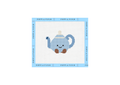 Jellycat Vicky Teapot Needlepoint Canvas
