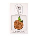 Just Peachy Needle Minder – Needle Holder – Needlepoint, Cross Stitch & Embroidery