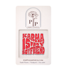 Karma Is My Boyfriend Needle Minder – Taylor Swift - Swiftie Needle Magnet for Cross Stitch & Embroidery