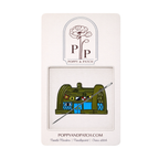 Krusty Krab Sponge Bob Needle Minder – Needle Holder – Needlepoint, Cross Stitch & Embroidery