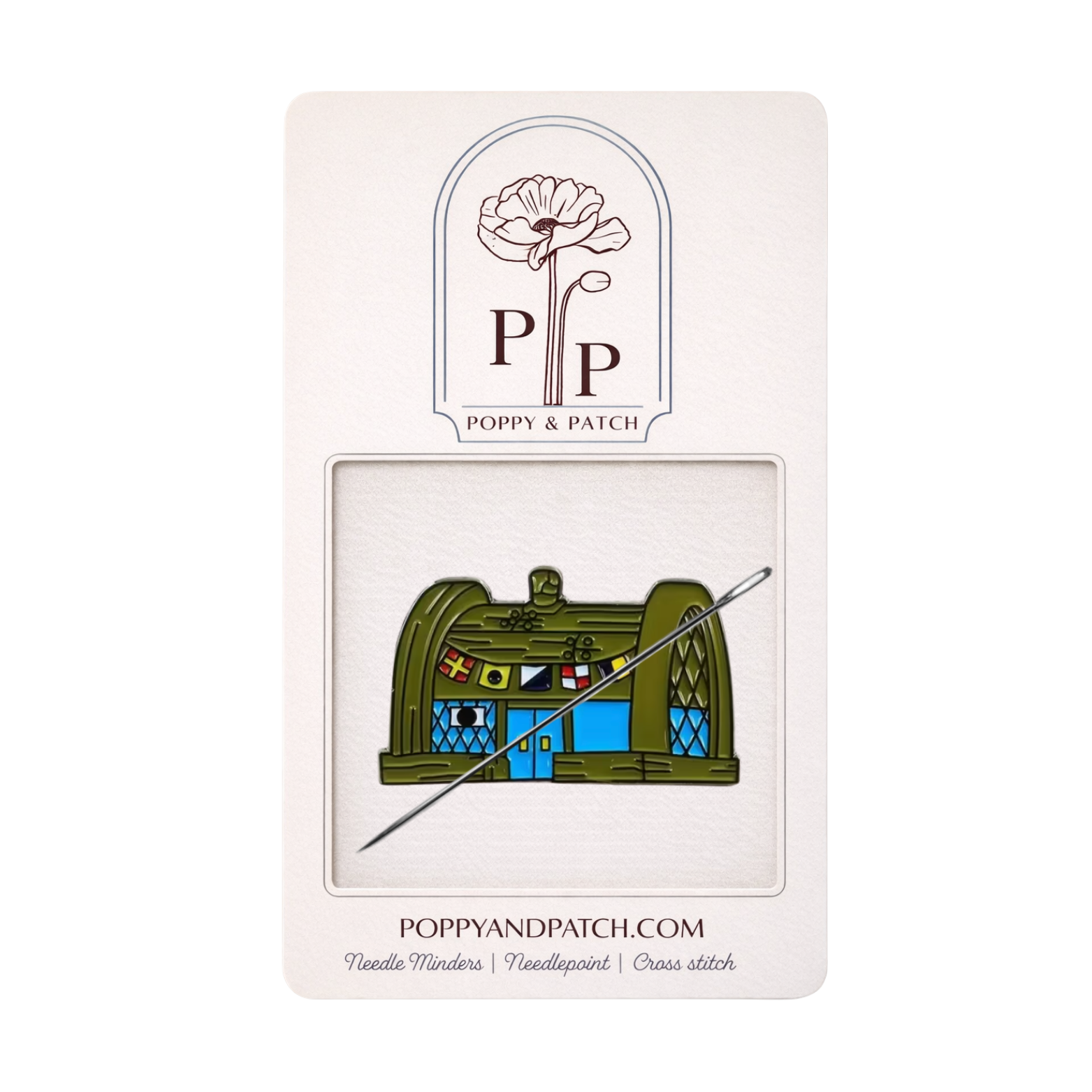 Krusty Krab Sponge Bob Needle Minder – Needle Holder – Needlepoint, Cross Stitch & Embroidery