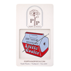 Little Cooler Needle Minder – Funny Cooler Magnetic Needle Holder for Needlepoint Cross Stitch and Embroidery