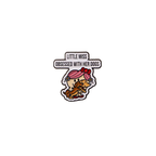 Little Miss Obsessed With Her Dogs Needle Minder – Needle Holder – Needlepoint, Cross Stitch, Embroidery