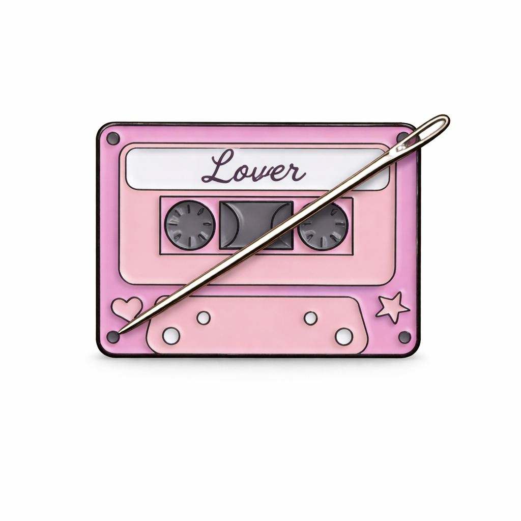 Taylor Swift Cassette Album Cover Needle Minders – Magnetic Needlepoint & Cross Stitch Accessories