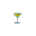 Martini Glass Needle Minder – Needle Holder – Needlepoint, Cross Stitch & Embroidery