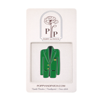 Green Jacket Needle Minder –Needle Holder - Needlepoint, Cross Stitch, Embroidery