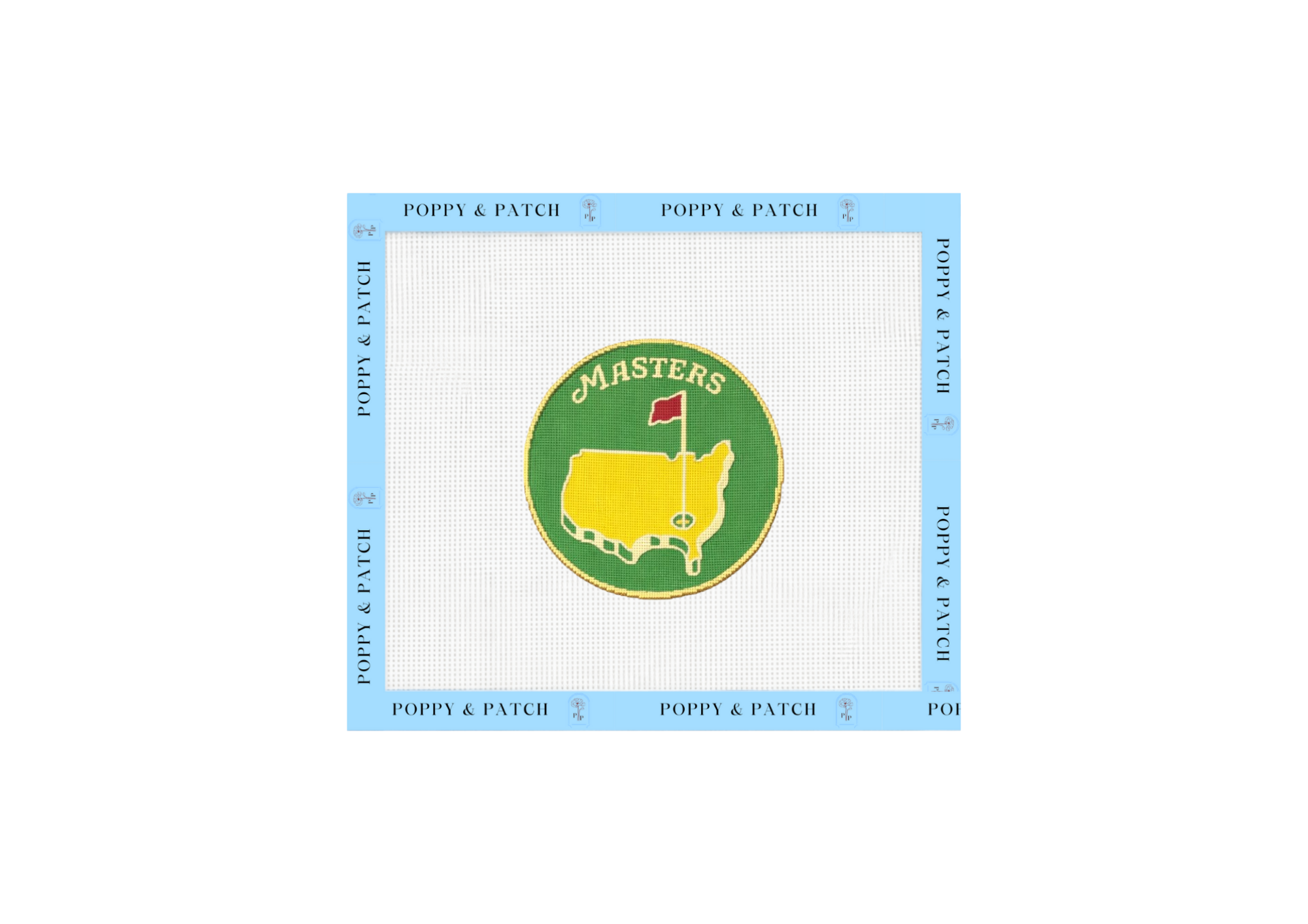 Masters Golf Needle Minder –Needle Holder – Needlepoint Cross Stitch & Embroidery