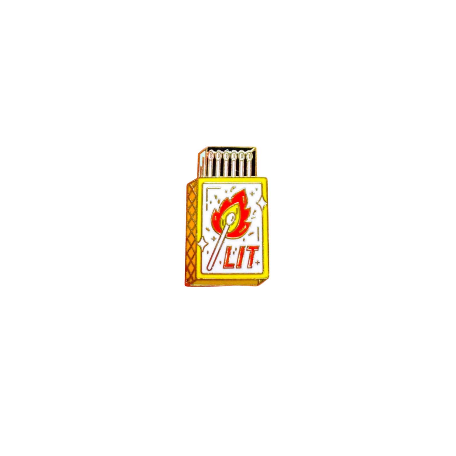 Matchbox “LIT” Needle Minder – Matchstick Needle Holder – Cross Stitch Needlepoint & Embroidery