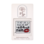 Mean Girls I’m Not Like a Regular Mom I’m a Cool Mom Needle Minder  – Needle Holder – Needlepoint, Cross Stitch & Embroidery