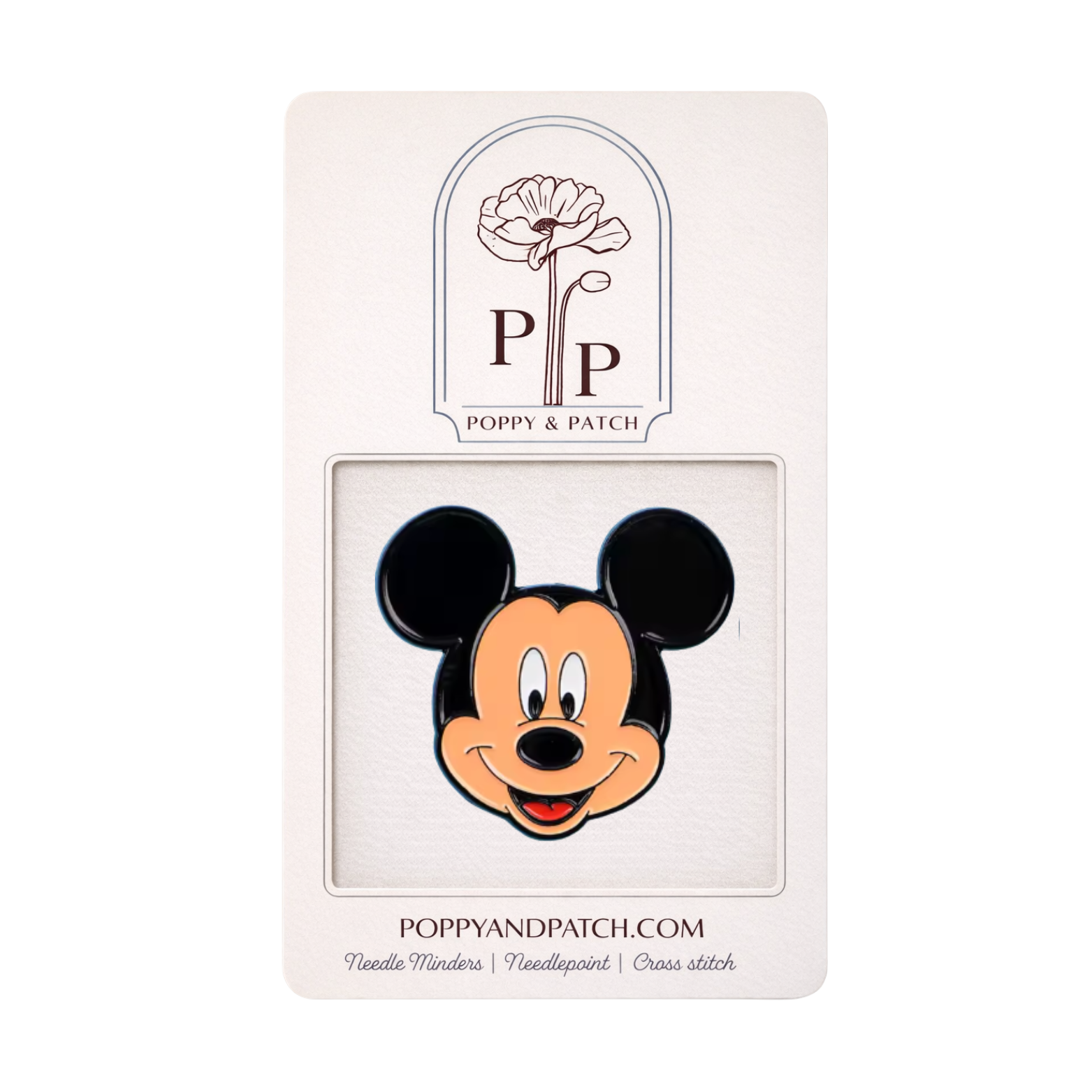 Mickey Mouse Needle Minder – Needlepoint, Cross Stitch, Embroidery