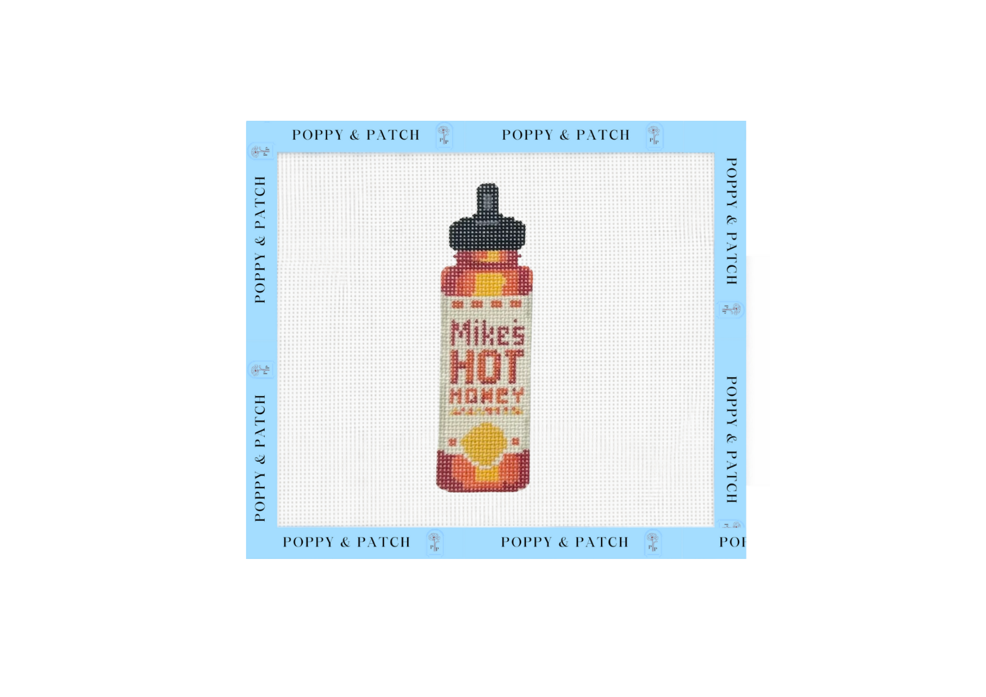 Mike’s Hot Honey Needlepoint Canvas