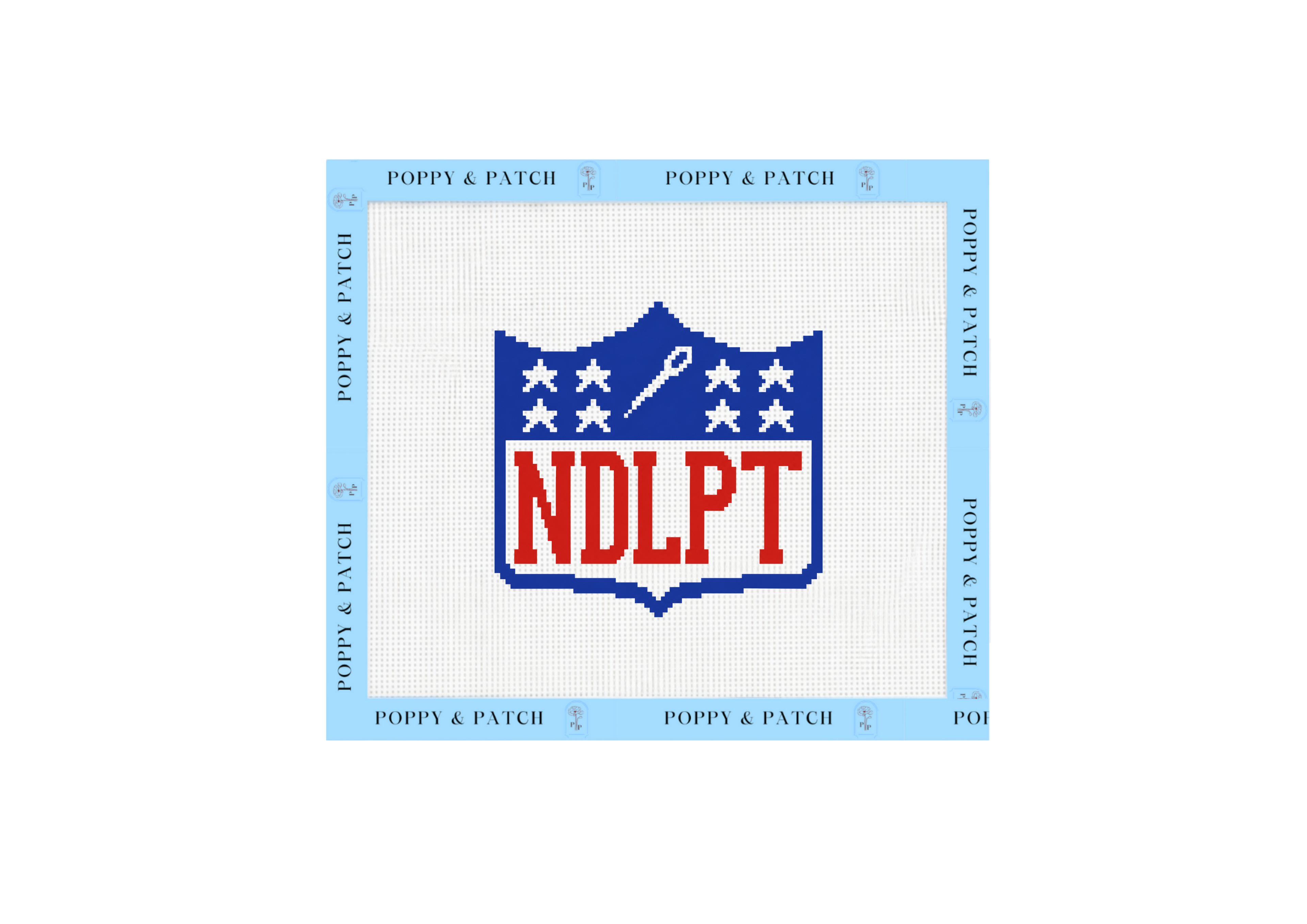 NFL Football Needlepoint Canvas