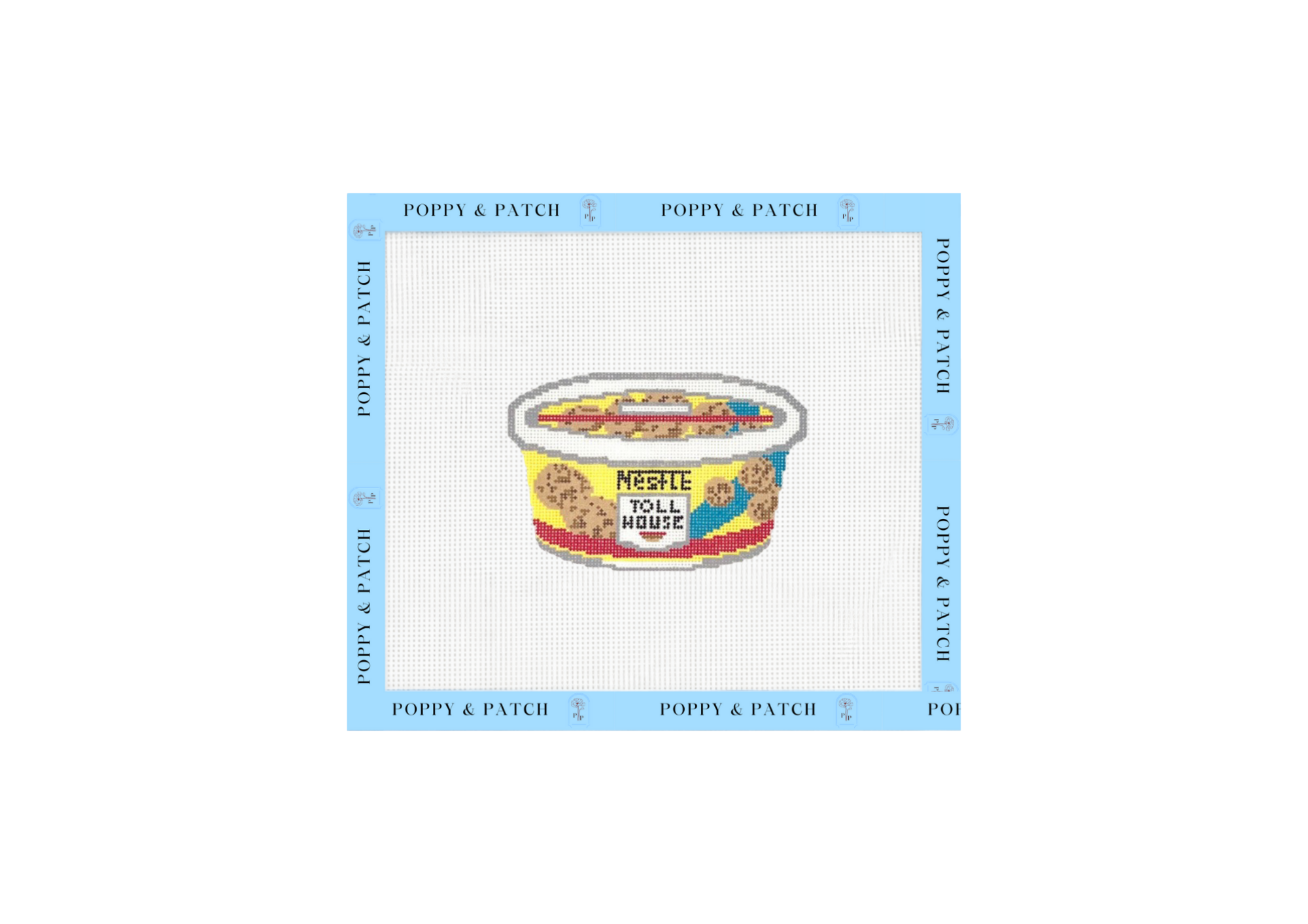 Nestle Toll House Cookie Dough Needlepoint Canvas