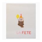 Party Animals Otter Needlepoint Canvas – Birthday Design