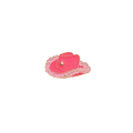 Pink Cowgirl Hat Needle Minder – Needle Holder – Needlepoint, Cross Stitch & Embroidery