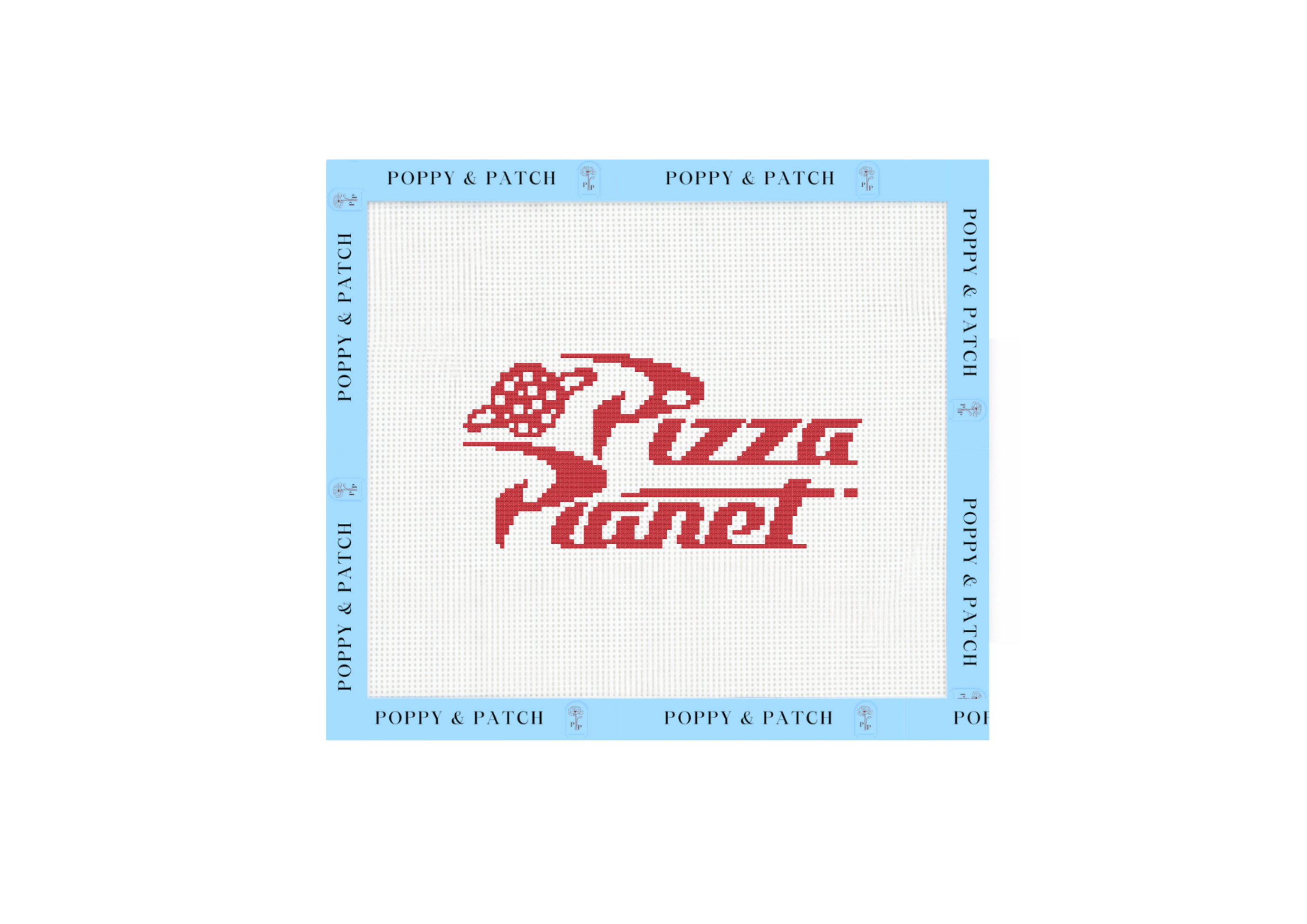 Toy Story Pizza Planet Needlepoint Canvas