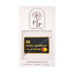 Retail Therapist Credit Card Needle Minder- Needle Holder – Needlepoint, Cross Stitch & Embroidery
