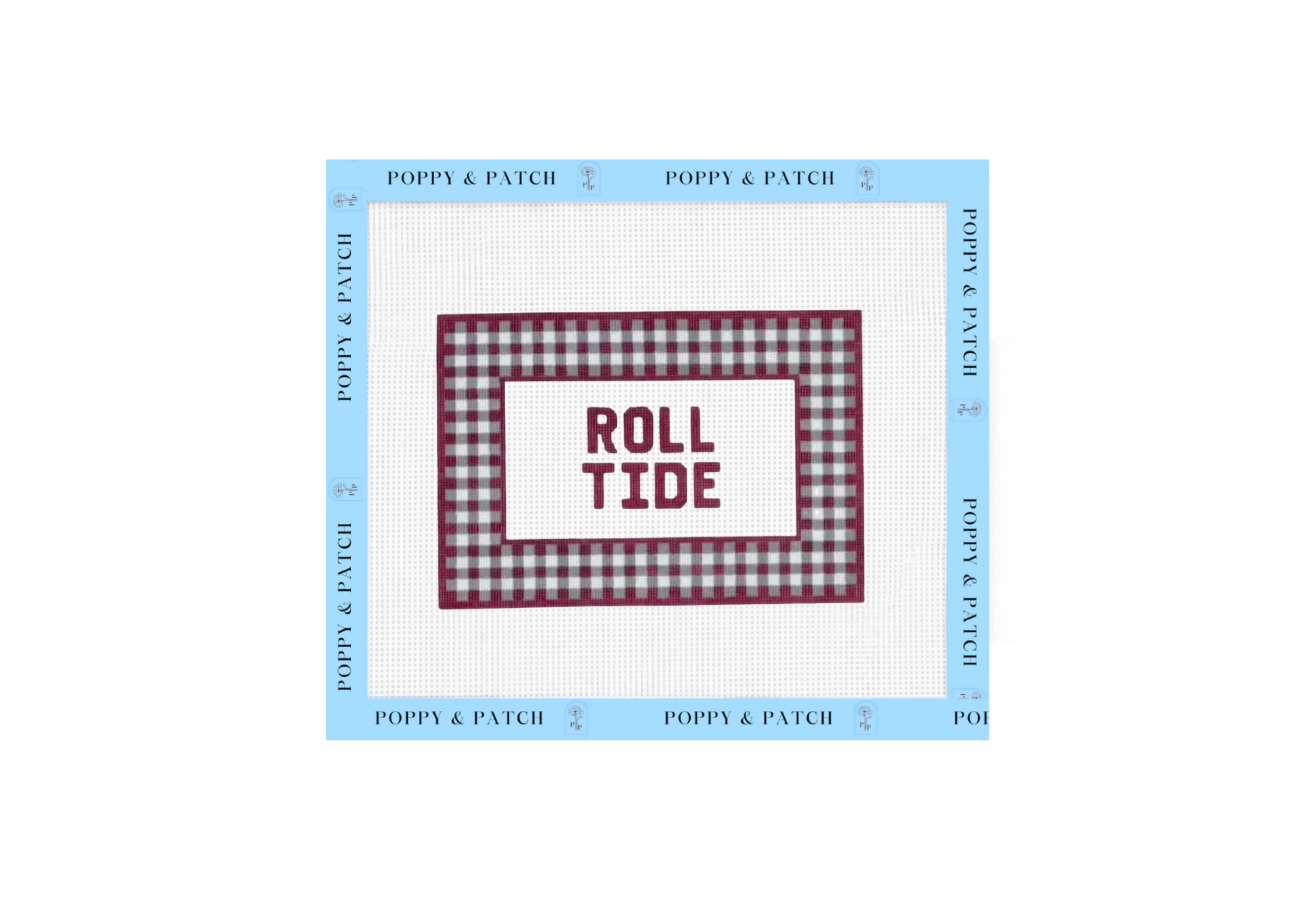 Roll Tide - Alabama Needlepoint Canvas