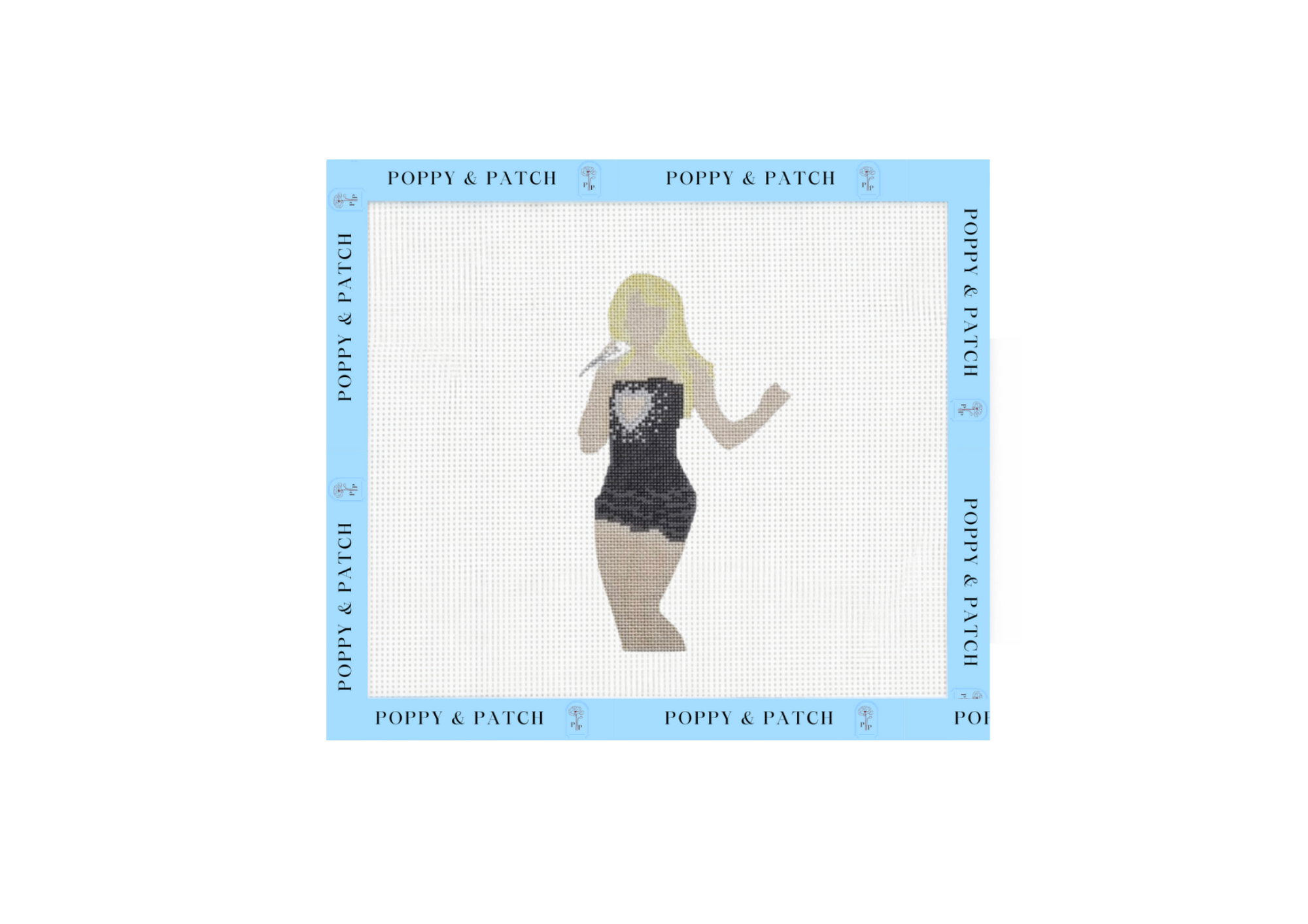 Sabrina Carpenter NeedlePoint Canvas
