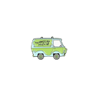 Scooby-Doo Mystery Machine Needle Minder – Needle Holder – Needlepoint, Cross Stitch & Embroidery