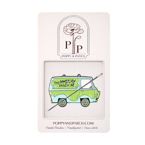 Scooby-Doo Mystery Machine Needle Minder – Needle Holder – Needlepoint, Cross Stitch & Embroidery