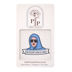 She Doesn’t Even Go Here Needle Minder – Mean Girls Magnetic Needle Holder for Needlepoint Cross Stitch & Embroidery