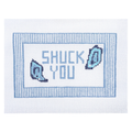 Shuck You Needlepoint Canvas – Oyster Design