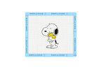 Snoopy Hugging Woodstock Needlepoint Canvas