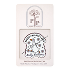 Sorry I’m Late I Was Dilly Dallying Goose Needle Minder – Needle Holder – Needlepoint Cross Stitch & Embroidery