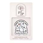 Sorry I’m Late I Was Dilly Dallying Goose Needle Minder – Needle Holder – Needlepoint Cross Stitch & Embroidery