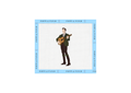 Sound of Music Captain Von Trapp Needlepoint Canvas