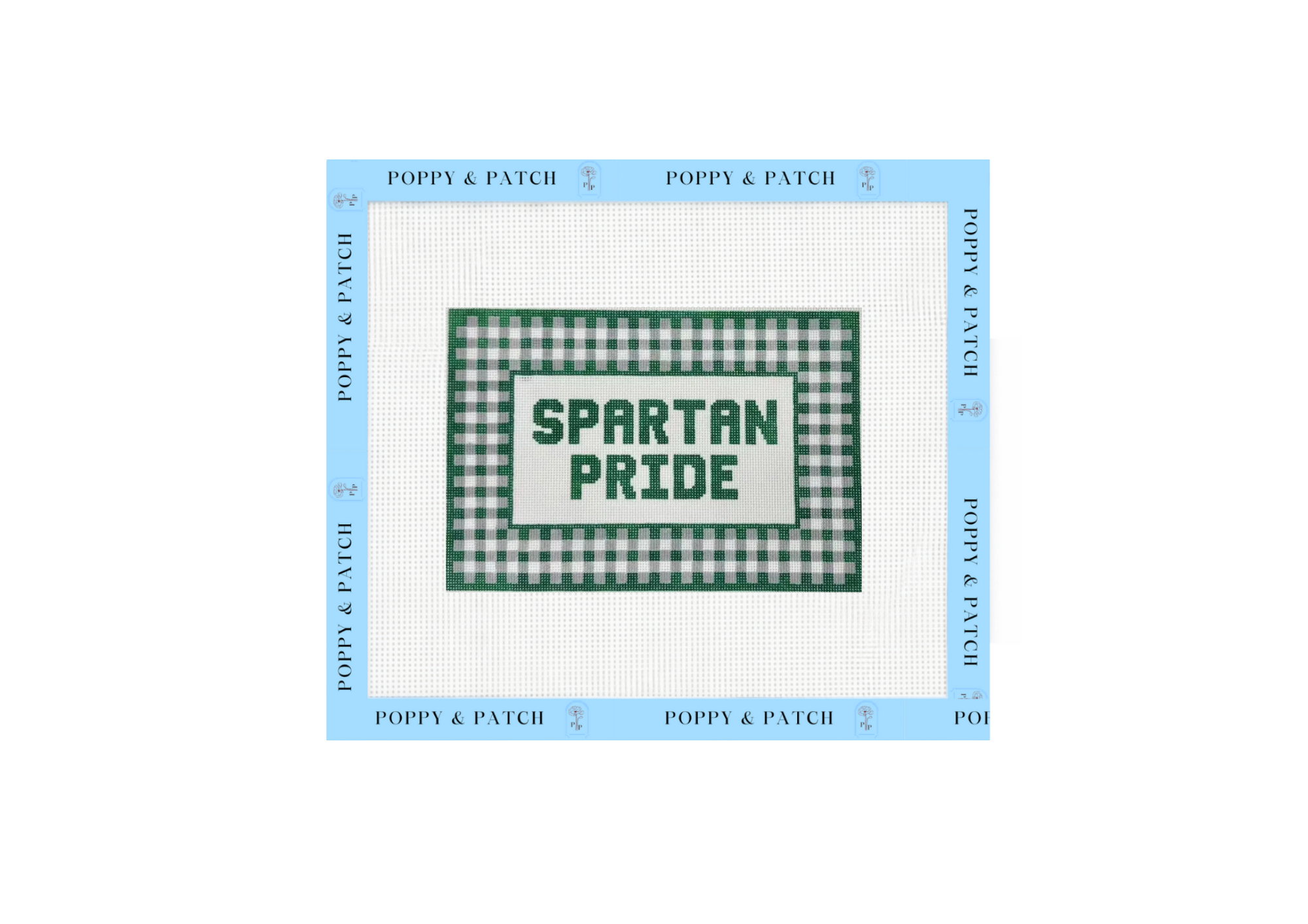 Spartan Pride – Michigan State Needlepoint Canvas