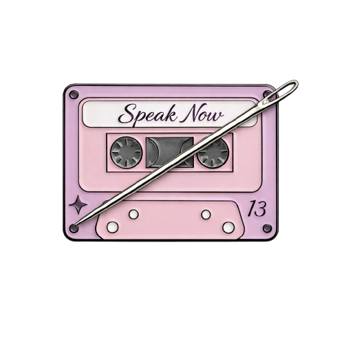 Speak Now Cassette Tape Needle Minder – Needlepoint & Cross Stitch (Taylor Swift Inspired)