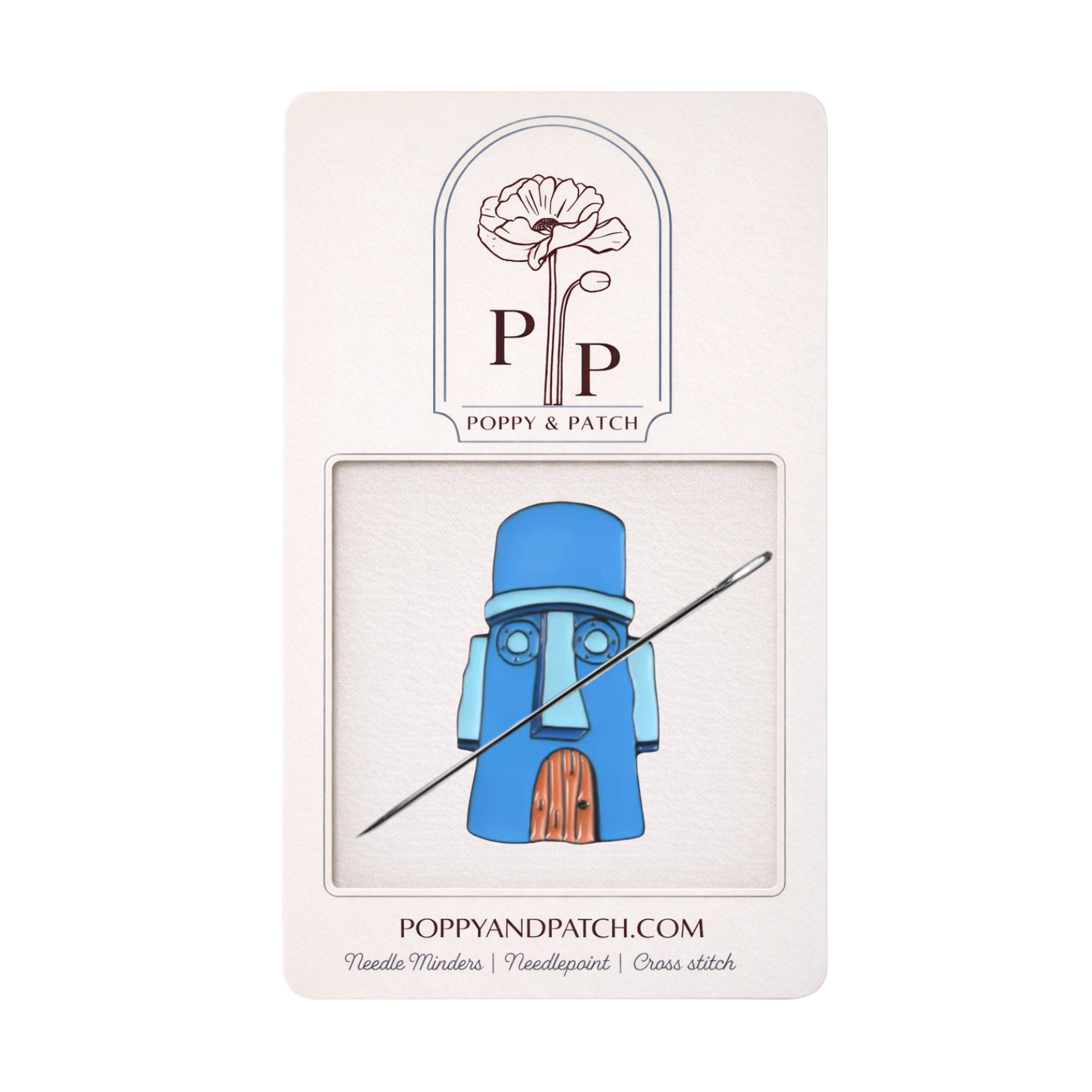 Squidward’s House Sponge Bob Needle Minder – Needle Holder – Needlepoint, Cross Stitch & Embroidery
