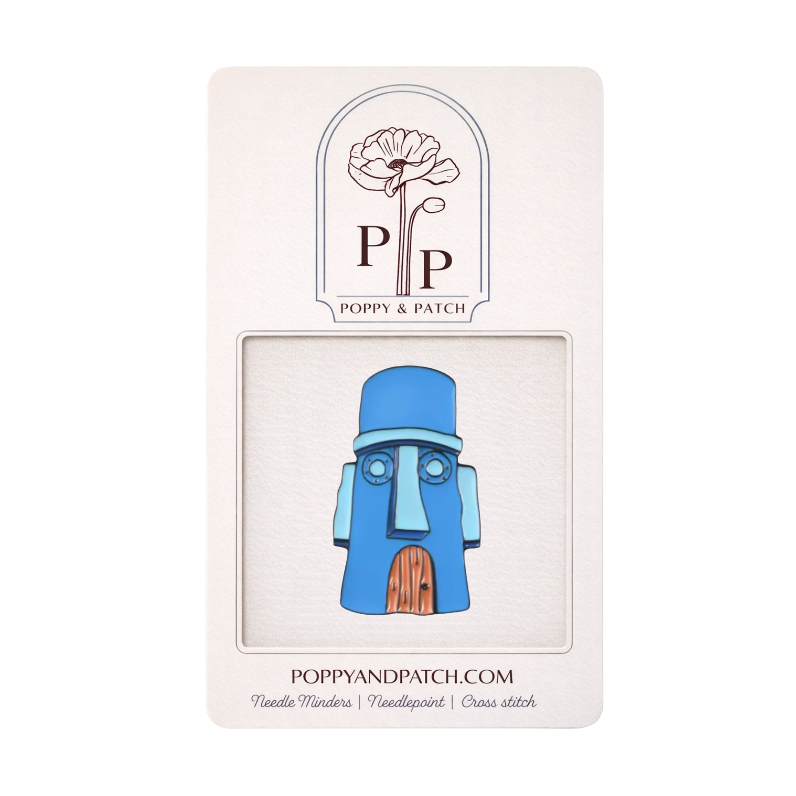 Squidward’s House Sponge Bob Needle Minder – Needle Holder – Needlepoint, Cross Stitch & Embroidery