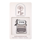 TTPD Typewriter Needle Minder – Taylor Swift Inspired Magnetic Needle Holder for Needlepoint Cross Stitch & Embroidery