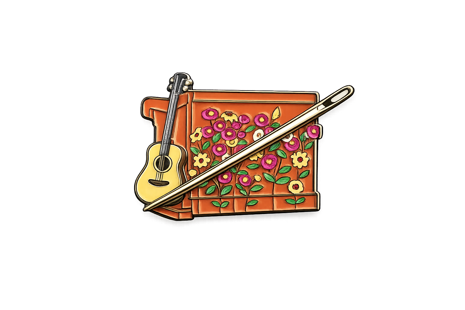 Taylor Swift Acoustic Needle Minder – Needlepoint & Cross Stitch