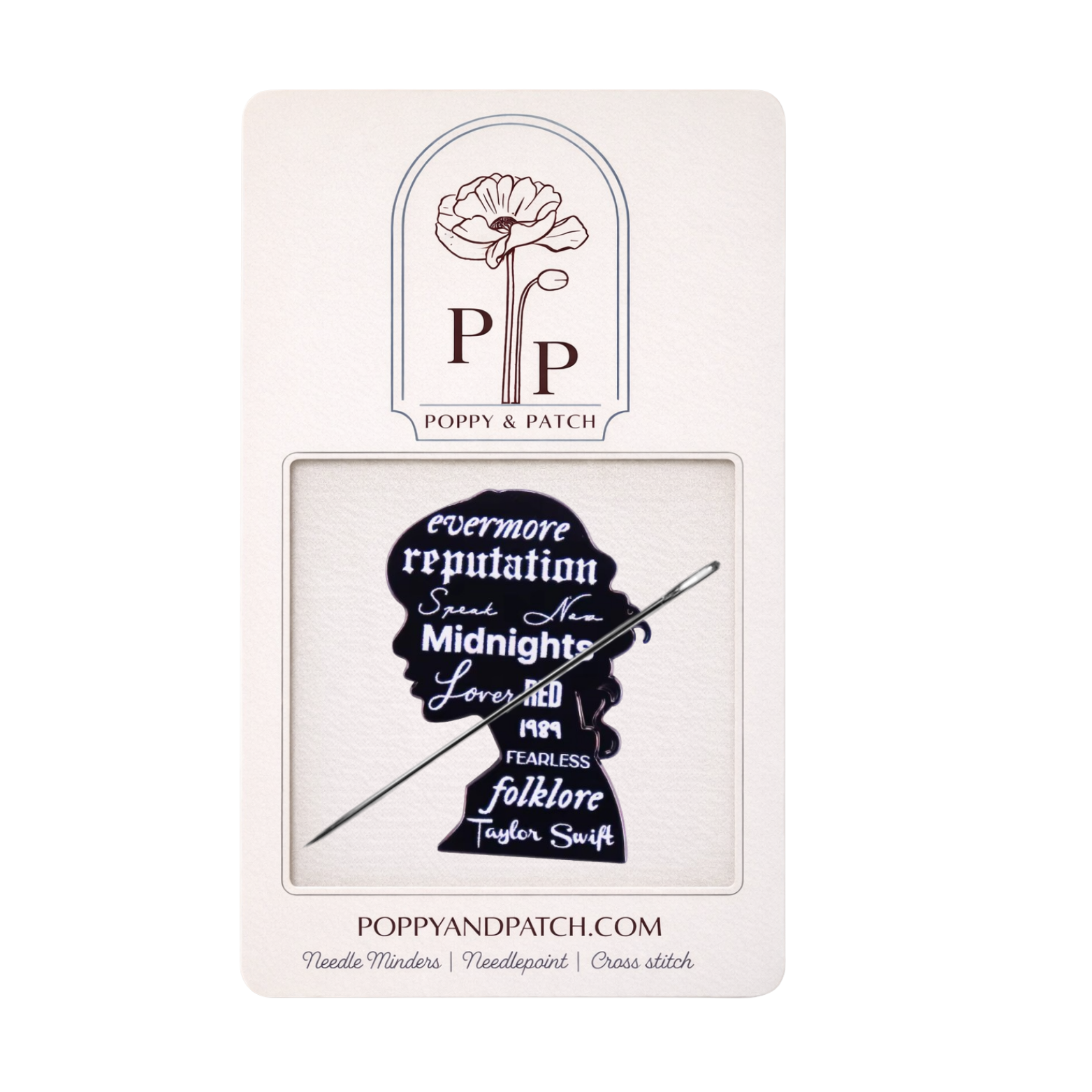 Taylor Swift Eras Needle Minder – Swiftie Album Eras Silhouette Needle Magnet for Cross Stitch & Embroidery