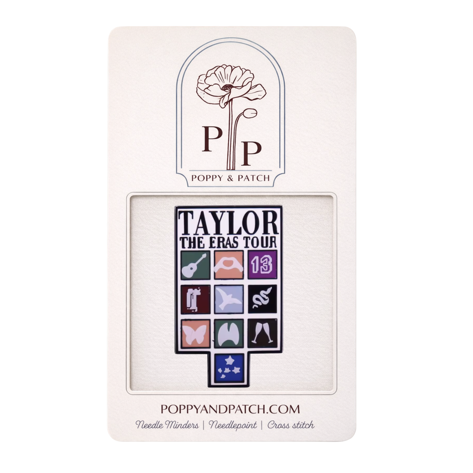 Taylor Swift Eras Tour Needle Minder – Needle Holder – Needlepoint Cross Stitch & Embroidery