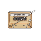 Evermore Cassette Tape Needle Minder – Needlepoint & Cross Stitch (Taylor Swift Inspired)