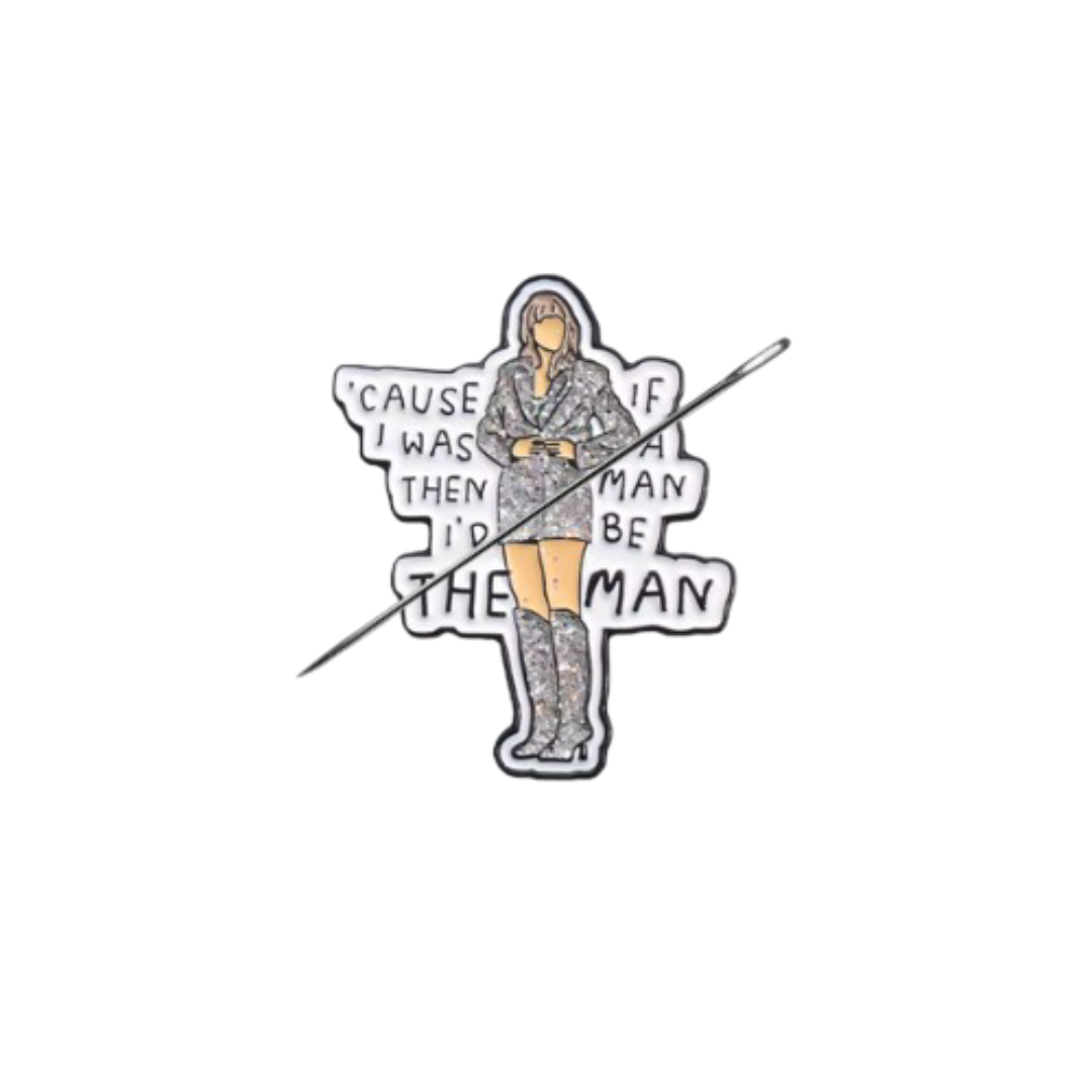 Taylor Swift The Man Needle Minder – Needlepoint & Cross Stitch