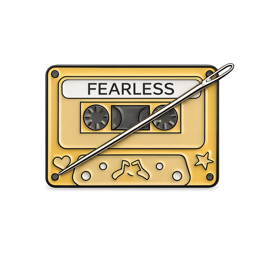 Taylor Swift Cassette Album Cover Needle Minders – Magnetic Needlepoint & Cross Stitch Accessories