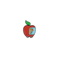 The Busy World of Richard Scarry Apple Car Needle Minder Needlepoint Cross Stitch & Embroidery