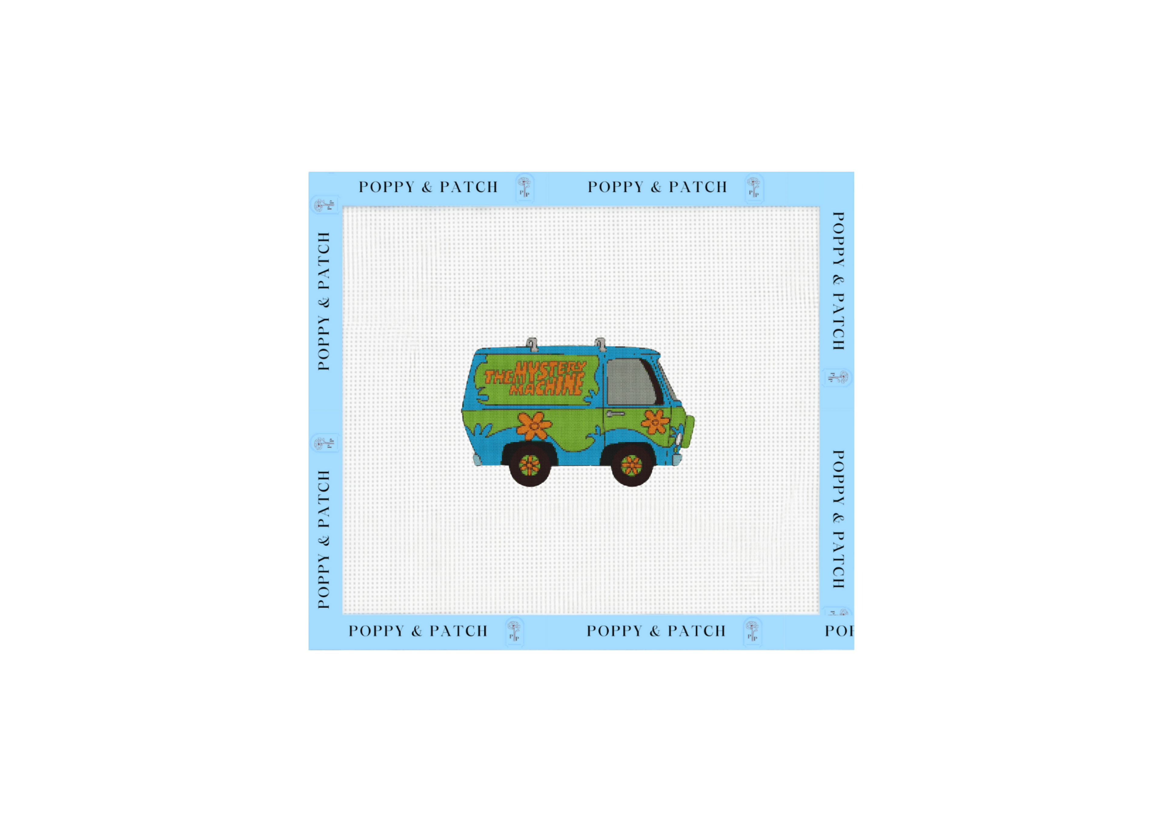 The Mystery Machine - Scooby Doo Needlepoint Canvas