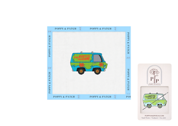 The Mystery Machine - Scooby Doo Needlepoint Canvas – Poppy and Patch