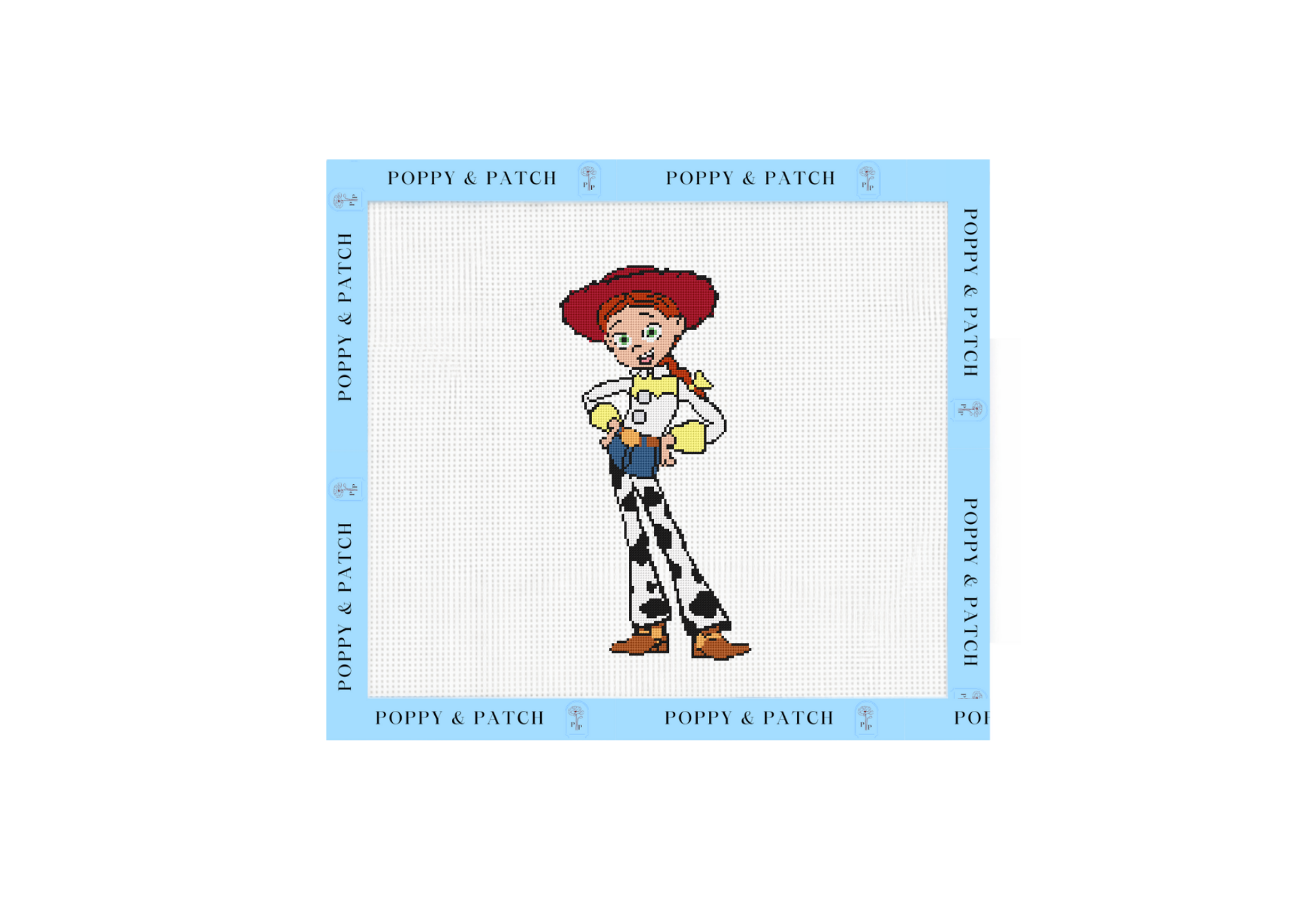 Toy Story Jessie Needlepoint Canvas