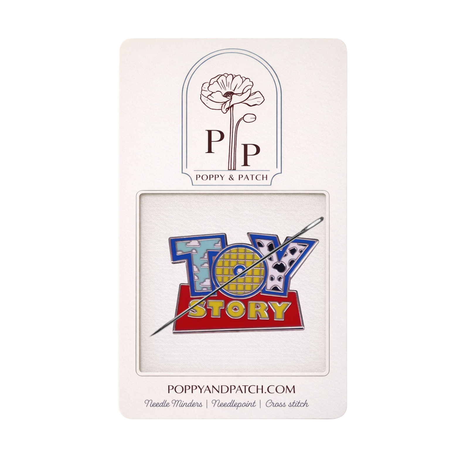Toy Story Needle Minder – Needle Holder – NeedlePoint, Cross Stitch, and Embroidery Accessory