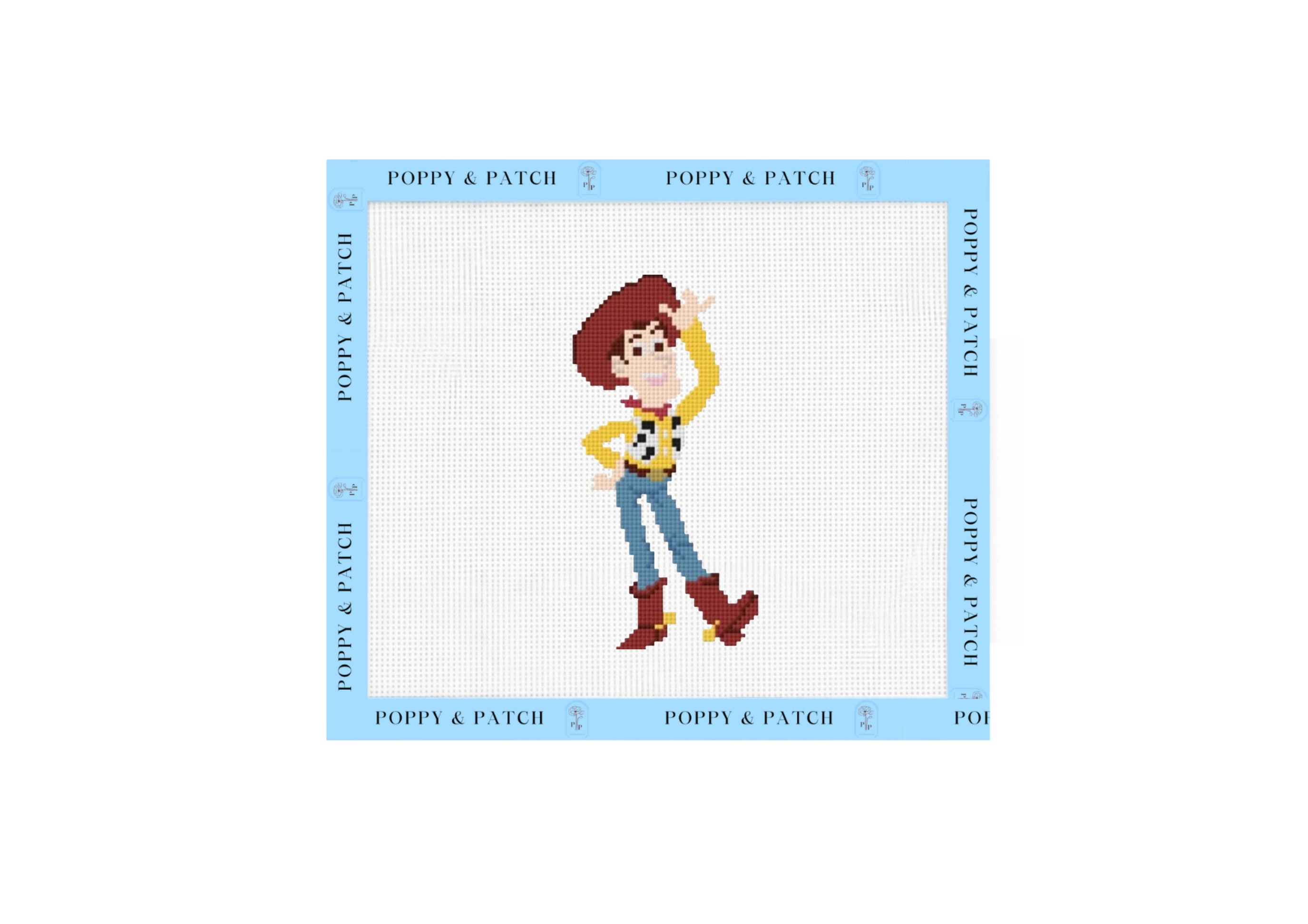 Toy Story Woody Needlepoint Canvas