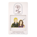 Twilight, Carlisle & Esme Cullen Needle Minder – Needle Holder – Needlepoint Cross Stitch & Embroidery
