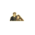 Twilight, Edward & Bella Needle Minder – Needle Holder- Needlepoint Cross Stitch & Embroidery